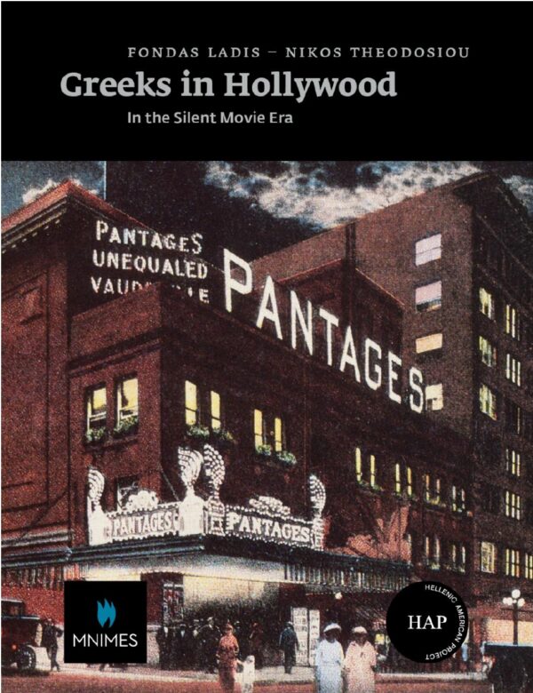 "Greeks in Hollywood in the Silent Movie Era" book cover